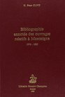 Bibliographie annotee des ouvrages relatifs a Montaigne publies entre 1976 et 1985