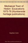 Mediaeval Town of Hedon Excavations 197576