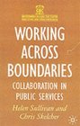 Working Across Boundaries Collaboration in Public Services