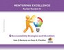 Accountability Strategies and Checklists Mentoring Excellence Toolkit 4