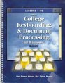 Gregg College Keyboarding and Document Processing for Windows Lessons 160