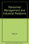 Personnel management and industrial relations