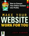 Make Your Website Work for You: How to Convert Online Content Into Profits