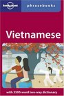 Vietnamese Lonely Planet Phrasebook