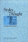 Styles of Thought Interpretation Inquiry and Imagination