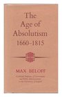 Age of Absolutism 16601815
