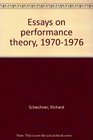 Essays on performance theory 19701976