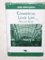 Commercial Lease Law Answer Book 20092009