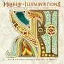 Hebrew Illuminations 2010 Mini Calendar The Illuminated Letter Series / Volume 1 of 2  5769/5770