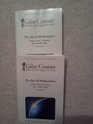 THE JOY OF MATHEMATICS LECTURE TRANSCRIPT AND COURSE GUIDEBOOK SET OF TWO BOOKS