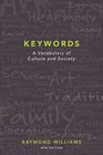 Keywords A Vocabulary of Culture and Society