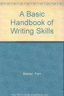 A Basic Handbook of Writing Skills
