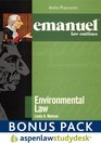Emanuel Law Outlines Environmental Law AspenLaw Studydesk Bonus Pack
