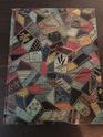 Silk Crazy Patchwork QuiltBlank BookUnlined 8 1/2 X 11 Quilts from the Smithsonian