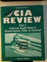 CIA Review Part 1 Internal Audit Role