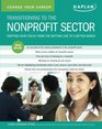Change Your Career: Transitioning to the Nonprofit Sector