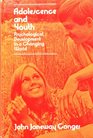 Adolescence and youth Psychological development in a changing world