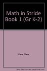 Math in Stride Book 1