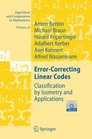 ErrorCorrecting Linear Codes Classification by Isometry and Applications
