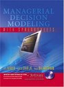 Managerial Decision Modeling with Spreadsheets and Student CDROM