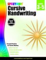 Spectrum Cursive Handwriting Grades 3  5