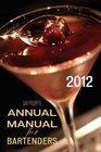 gaz regan's ANNUAL MANUAL for Bartenders 2012