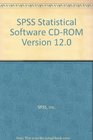 SPSS Statistical Software CDROM Version 120