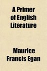 A Primer of English Literature