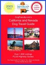 DogFriendlycom's 2003 California and Nevada Dog Travel Guide