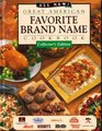 All New Great American Favorite Brand Name Cookbook