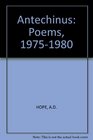 Antechinus Poems 19751980