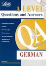 Alevel Questions and Answers German