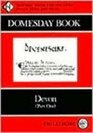 Domesday Book Devon Domesday Book Devon