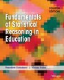 Fundamentals of Statistical Reasoning in Educationwith CD