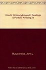 How to Write Anything with Readings  Portfolio Keeping 2e