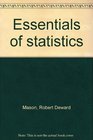 Essentials of statistics