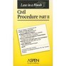 Civil Procedures Part II 19992000 Edition