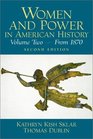 Women and Power in American History Volume II