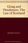 Gloag and Henderson The Law of Scotland