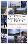 Politics and Government in Israel The Maturation of a Modern State  The Maturation of a Modern State
