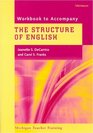 The Structure of English Studies in Form and Function for Language Teaching