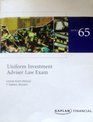 Uniform Investment Adviser Law Exam Series 65