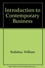 Introduction to Contemporary Business