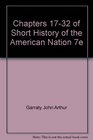 Chapters 1732 of Short History of the American Nation 7e