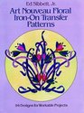 Art Nouveau Floral IronOn Transfer Patterns