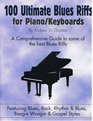 100 Ultimate Blues Riffs for Piano/Keyboards