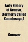 Early History of Geneva
