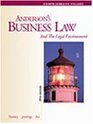 Anderson's Business Law and The Legal Environment Comprehensive Volume