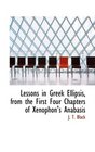 Lessons in Greek Ellipsis from the First Four Chapters of Xenophon's Anabasis