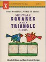 Sidewalk Squares and Triangle Birds God's Wonderful World of Shapes